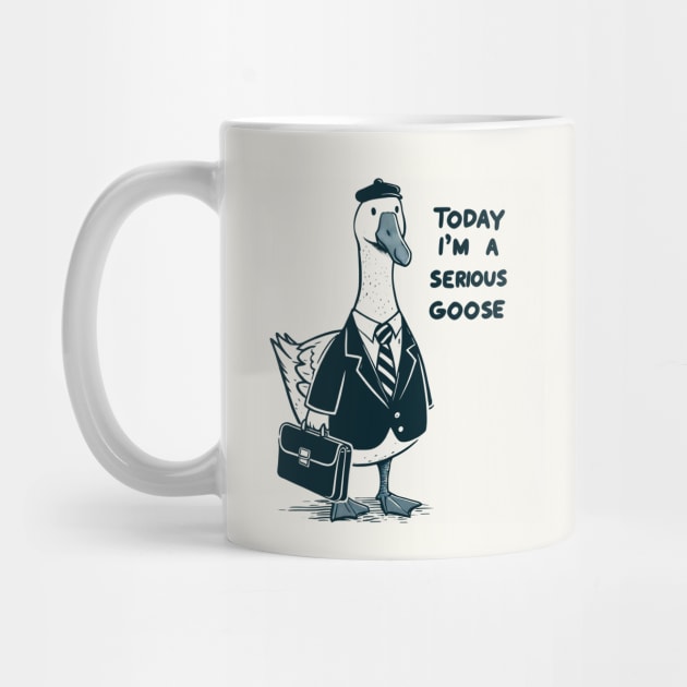 Today I'm a Serious Goose by CreativeSage